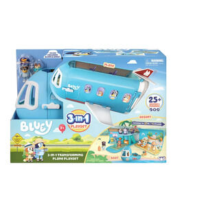 Plane 3-in-1 Transforming  2 Figures Playset 25+ Sounds & Phrases